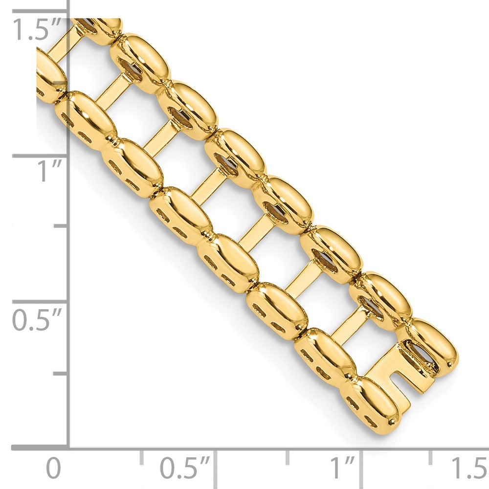 14K Yellow Gold Tennis Jacket Blank