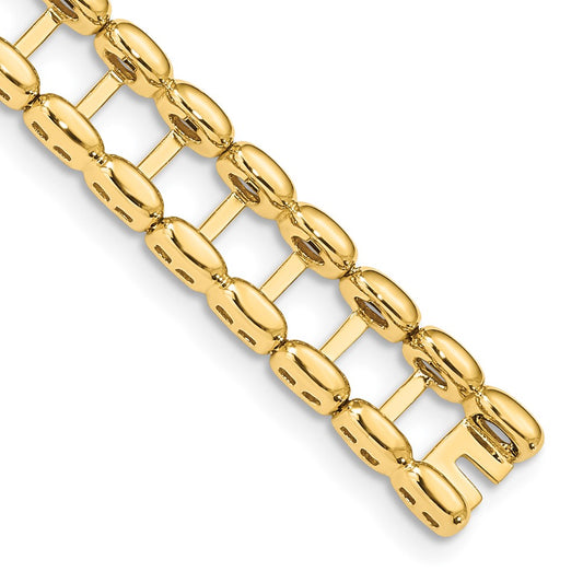 14K Yellow Gold Tennis Jacket Blank