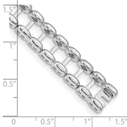 14K White Gold Tennis Jacket Blank