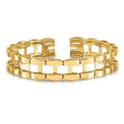 14K Yellow Gold Tennis Jacket Blank