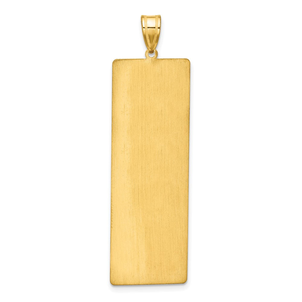 14K Yellow Gold 1 Name Family Pendant