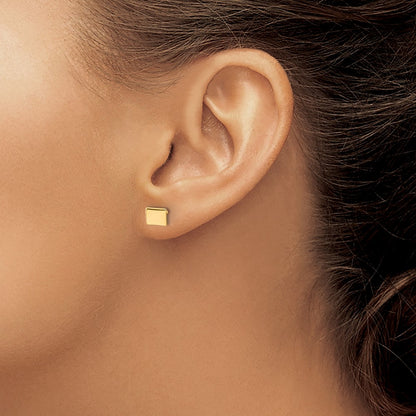 Gold Plated Sterling Silver/Gold Colorado State Earrings