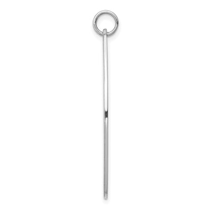 Sterling Silver Rhodium Plated Medical Jewelry Pendant