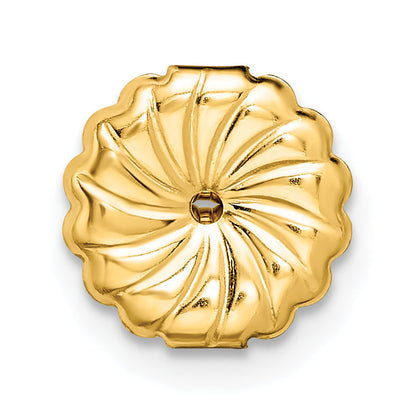 14K Yellow Gold 5 Ctw Certified Lab Grown Diamond Vs+ F+ Emerald 4 Prong Heavy Wt. Stud Earrings