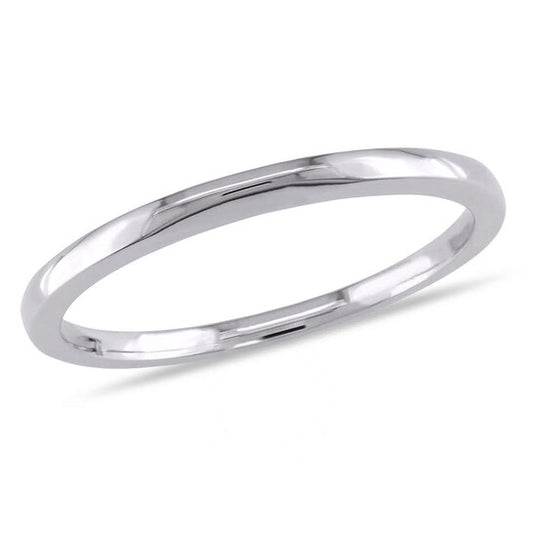 Original Amour 2MM Wedding Band in 10K White Gold