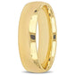 Original Amour 6mm Polished Finish Wedding Band in 14k Yellow Gold