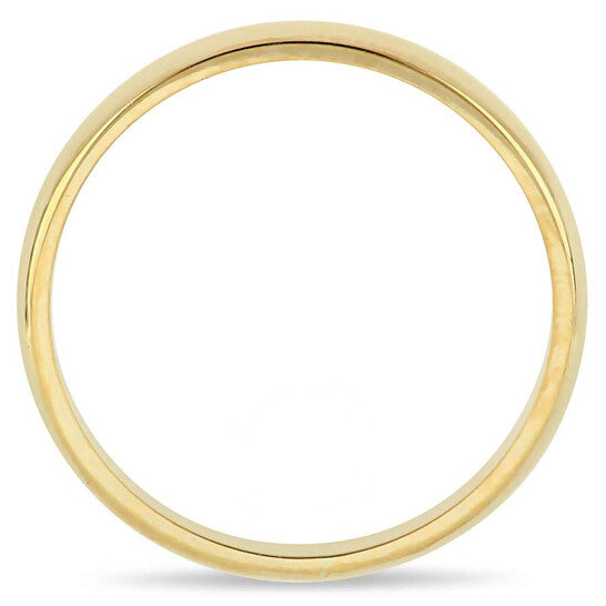 Original Amour Ladies 10K Yellow Gold Wedding Band 2mm JMS005381