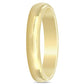 Original Amour Ladies 10K Yellow Gold Wedding Band 4mm JMS005379