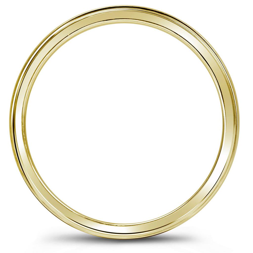 14k White Gold Round Diamond Bridal Wedding Ring Set 1/3 Cttw