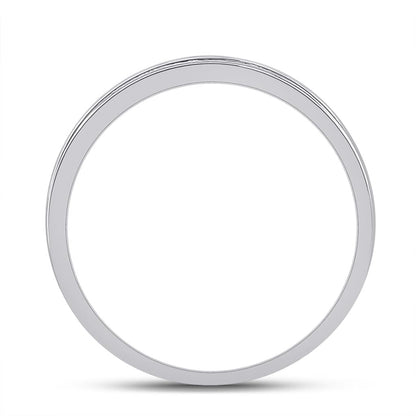 14k White Gold Round Diamond Halo Bridal Wedding Ring Set 1/2 Cttw