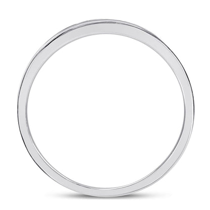 14k White Gold Round Diamond Bridal Wedding Ring Set 1/2 Cttw