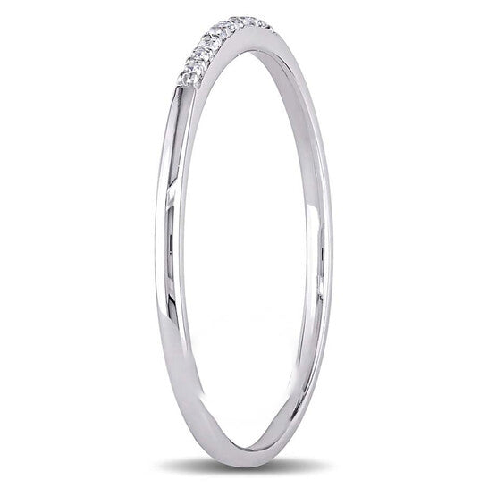 Original Delmar Diamond Wedding Band in 10k White Gold