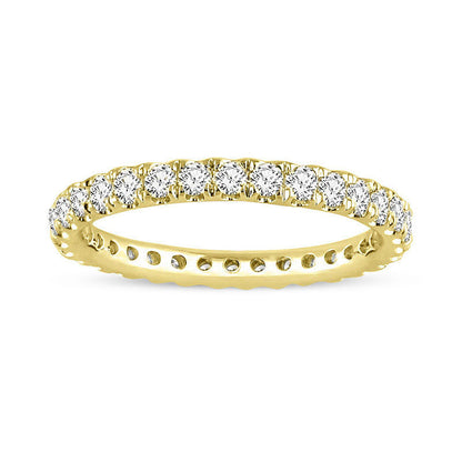 1.0 CT. T.W. Natural Diamond Eternity Band in Solid 14K Gold