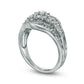 1.0 CT. T.W. Composite Natural Diamond Ring in Solid 10K White Gold