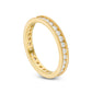 1.0 CT. T.W. Natural Diamond Antique Vintage-Style Eternity Band in Solid 14K Gold (H/SI2)