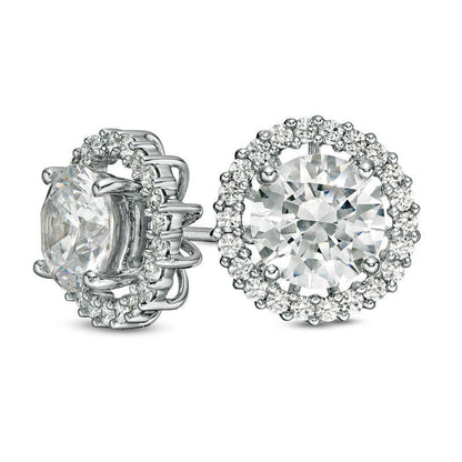 0.63 CT. T.W. Diamond Frame Earring Jackets in 14K White Gold