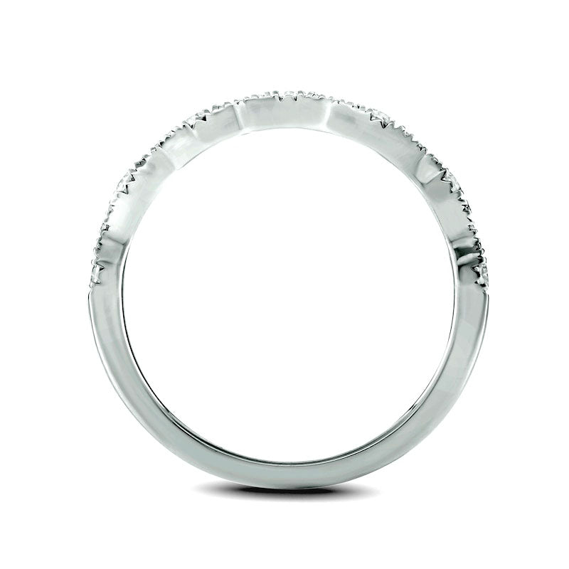 1.0 CT. T.W. Natural Diamond Frame Antique Vintage-Style Bridal Engagement Ring Set in Solid 10K Two-Tone Gold