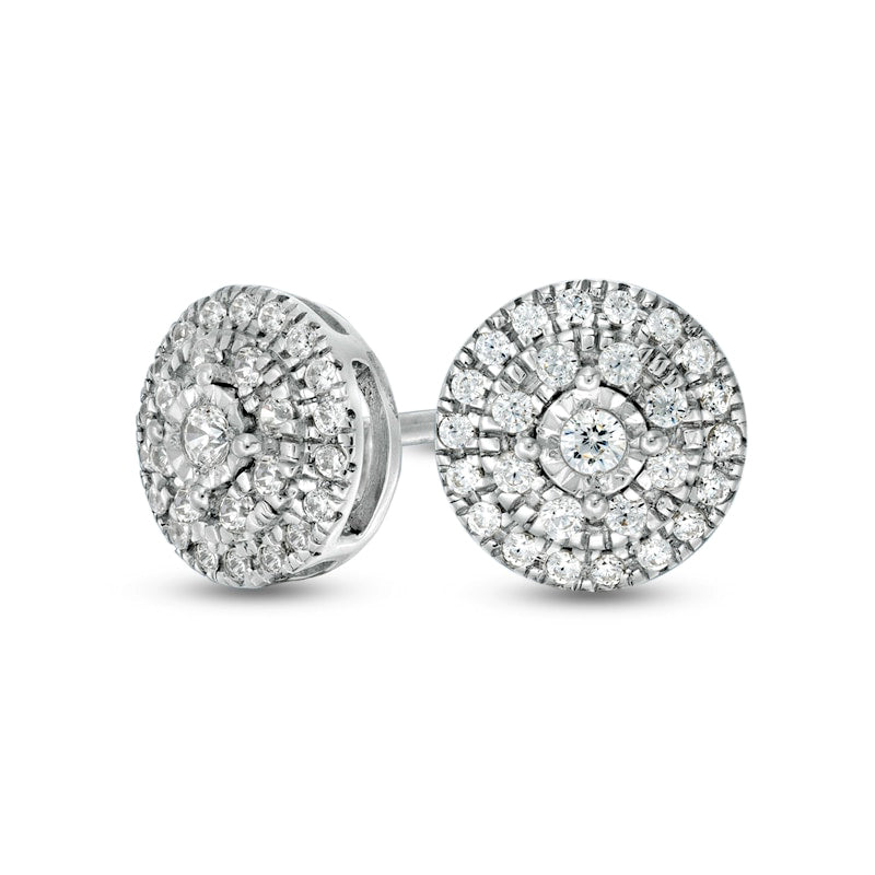 0.25 CT. T.W. Composite Diamond Stud Earrings in Sterling Silver