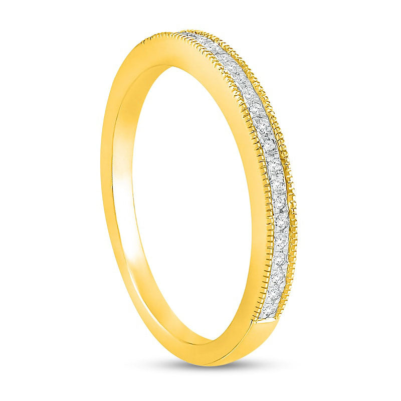 1.0 CT. T.W. Natural Diamond Sunburst Frame Antique Vintage-Style Bridal Engagement Ring Set in Solid 10K Yellow Gold