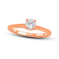 0.50 CT. T.W. Natural Clarity Enhanced Diamond Solitaire Engagement Ring in Solid 10K Rose Gold (I/I2)
