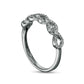 0.17 CT. T.W. Natural Diamond Loop Knot Ring in Solid 10K White Gold