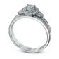 Previously Owned - 0.63 CT. T.W. Natural Diamond Bridal Engagement Ring Set in Solid 10K White Gold