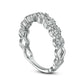 Previously Owned - 0.50 CT. T.W. Natural Diamond Wave Band in Solid 14K White Gold
