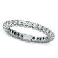 Previously Owned - 1.0 CT. T.W. Natural Diamond Eternity Band in Solid 14K White Gold