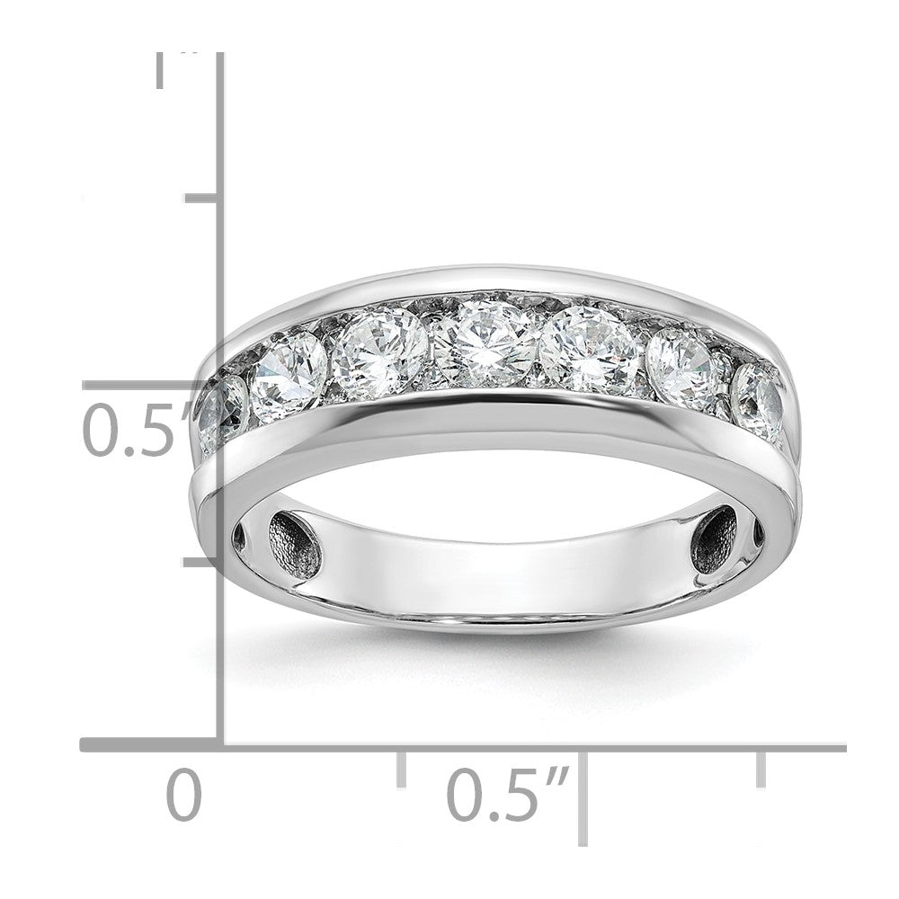 14k White Gold Diamond Ring Mounting