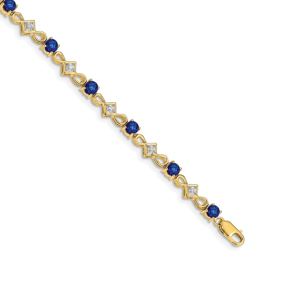 14k Rose Bracelet - mounting only