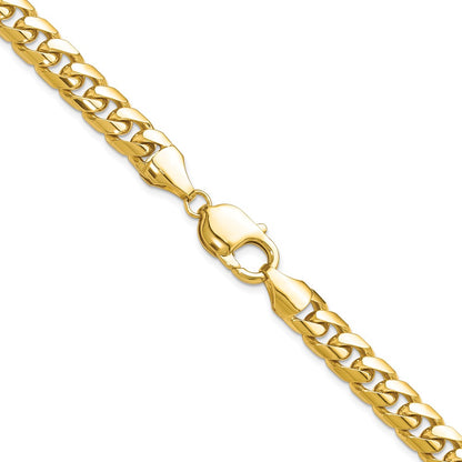 14k 8mm Solid Miami Cuban Chain nan