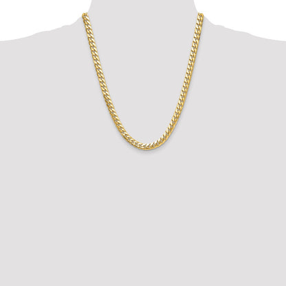 14k 8mm Solid Miami Cuban Chain nan