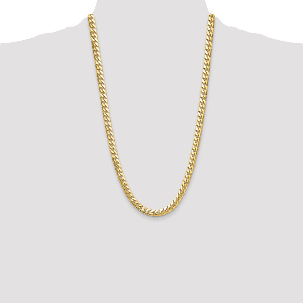 14k 8mm Solid Miami Cuban Chain nan