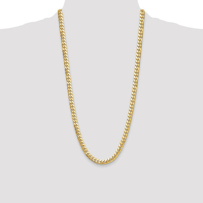 14k 8mm Solid Miami Cuban Chain nan