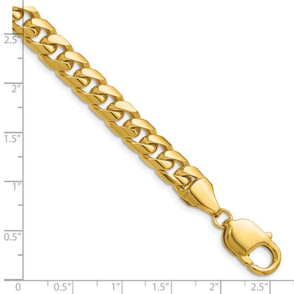 14k 8mm Solid Miami Cuban Chain nan