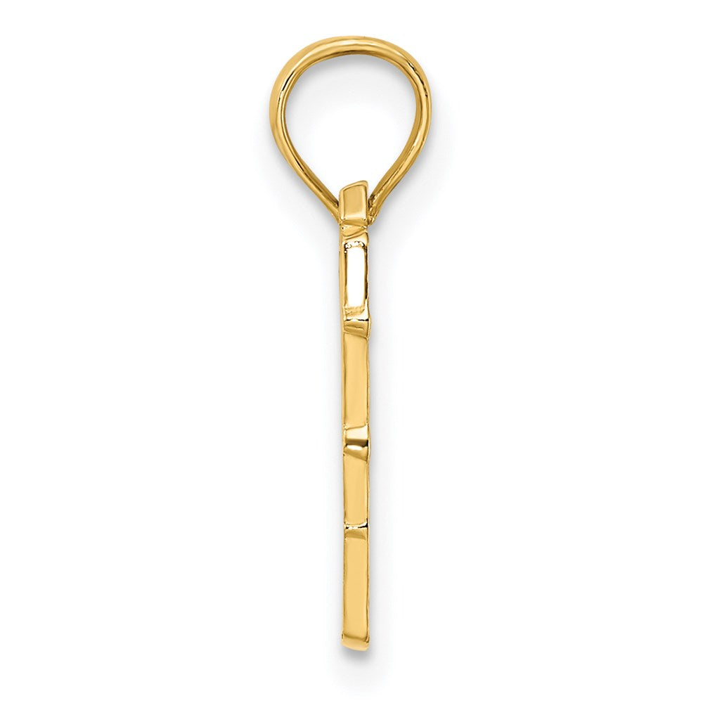 14k Yellow Gold The ABBY - CAPE MAY NJ Charm