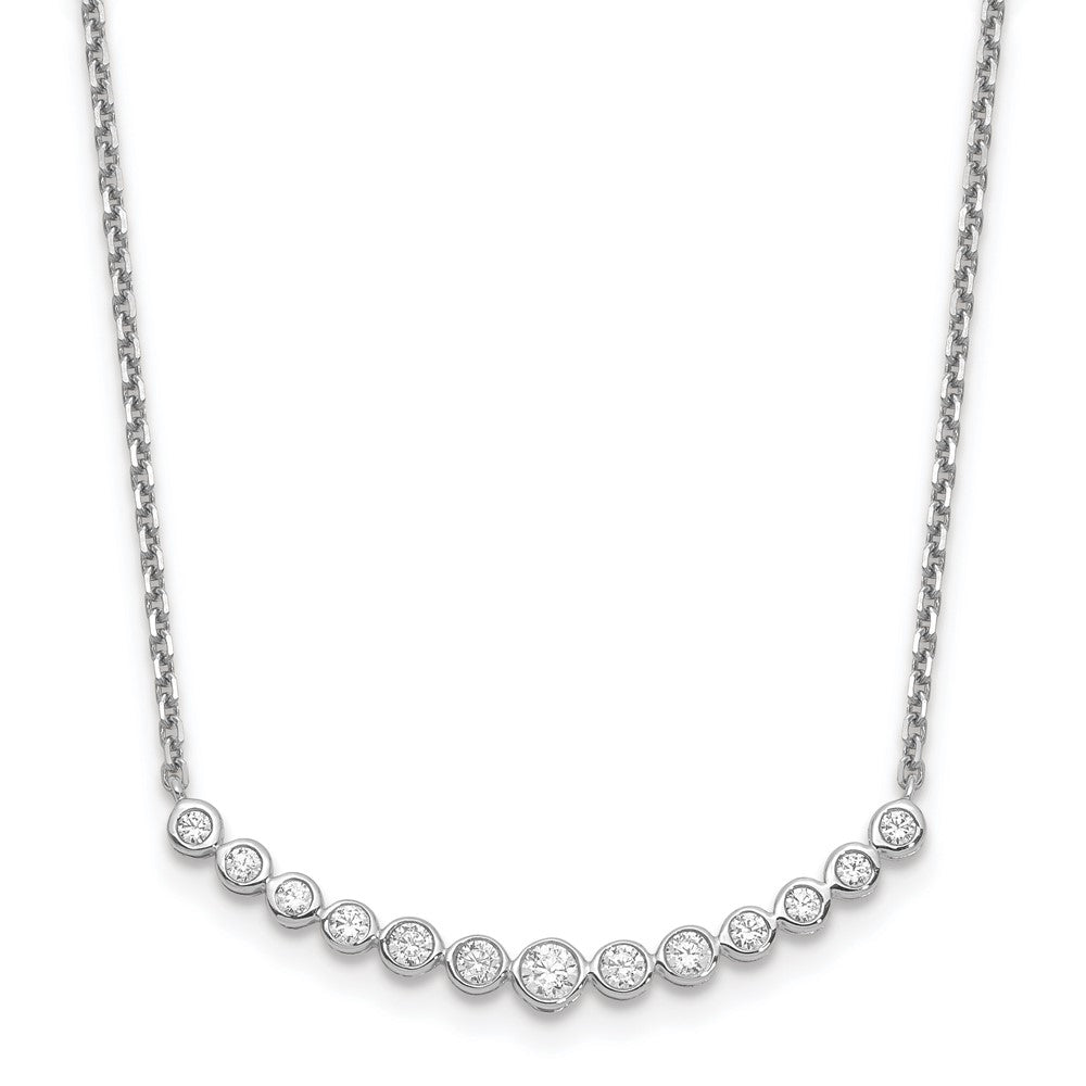 14k white goldtrue origin lab grown real diamond vs si d e f fashion pendant necklace pm1005 050 wld 18