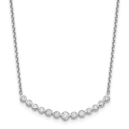 14k white goldtrue origin lab grown real diamond vs si d e f fashion pendant necklace pm1005 050 wld 18