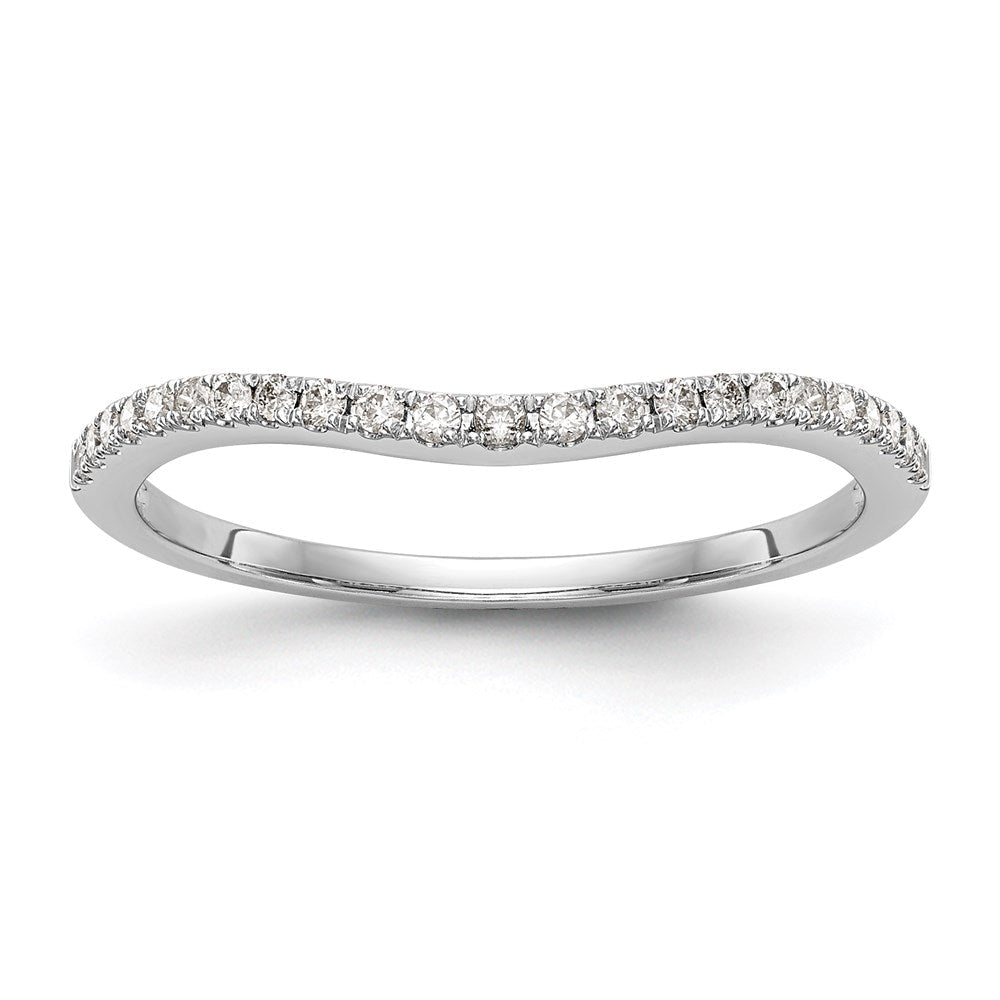 14k white gold real diamond wedding band rm2126b 015 waa