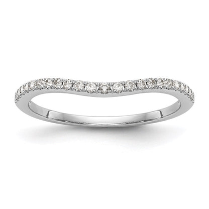 14k white gold real diamond wedding band rm2126b 015 waa