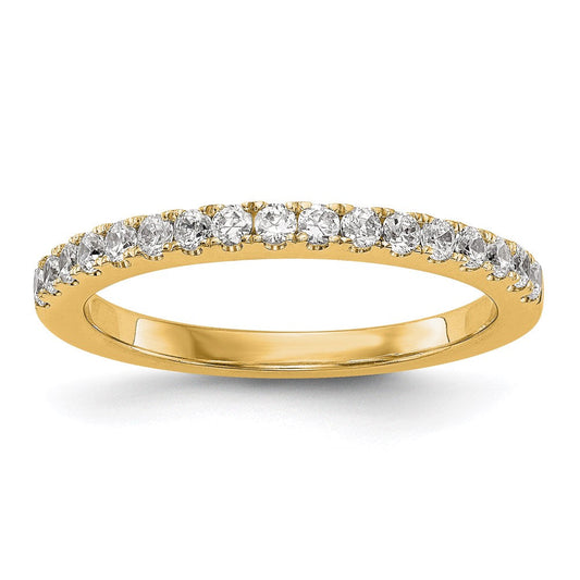14k yellow gold real diamond wedding band rm2314b 045 yaaa