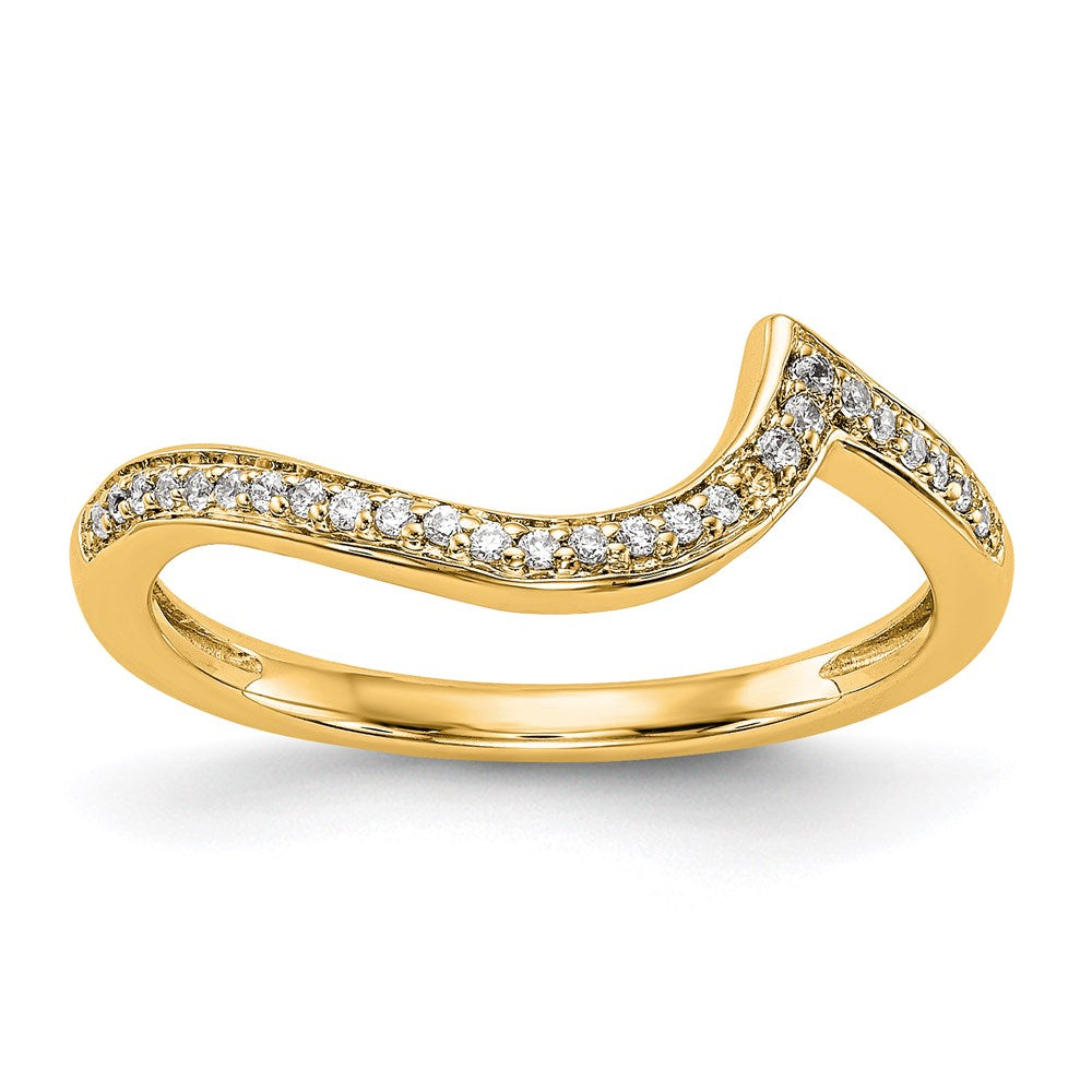 14k yellow gold real diamond wedding band rm2415b 011 yaa
