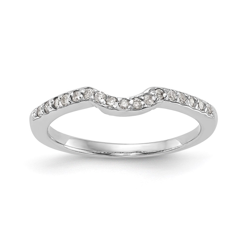 14k white gold real diamond wedding band rm2607b 024 waa