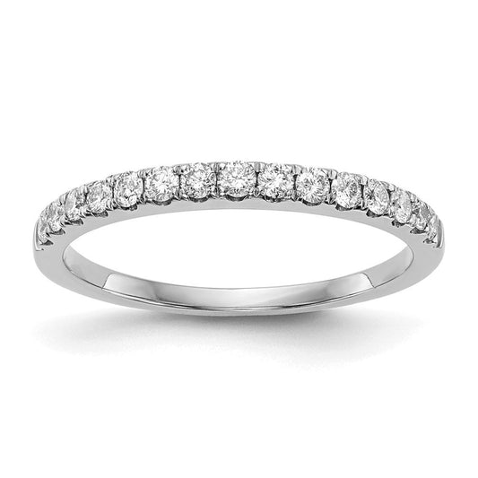 14k white gold real diamond wedding band rm2610b 033 waa