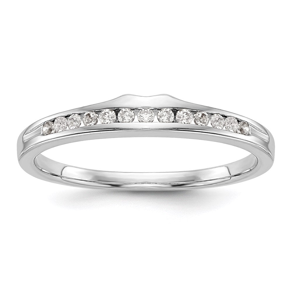 10k white gold real diamond wedding band rm2673b 013 0waa