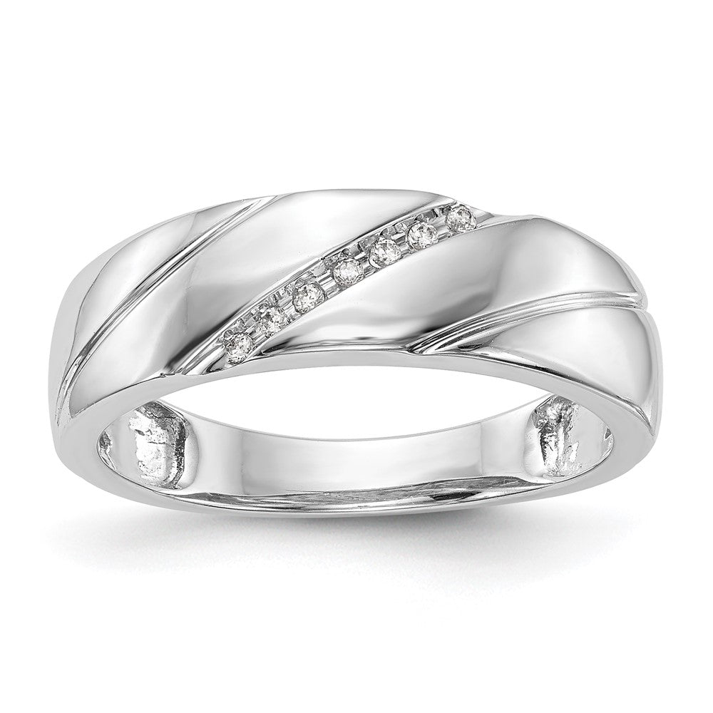 10k white gold complete real diamond trio mens wedding band rm3165b g 003 0waa