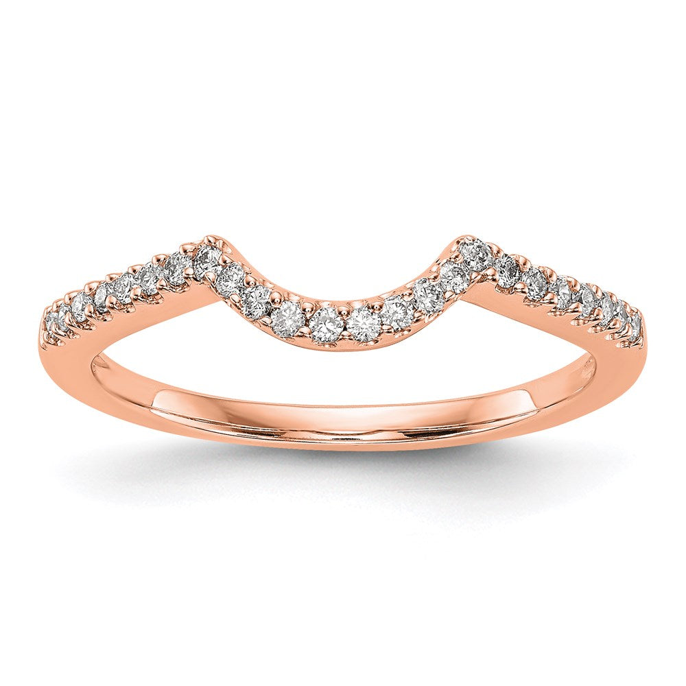 14k rose gold real diamond band rm3236b 015 raa