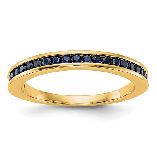 14k yellow gold sapphire band rm3453b sa y
