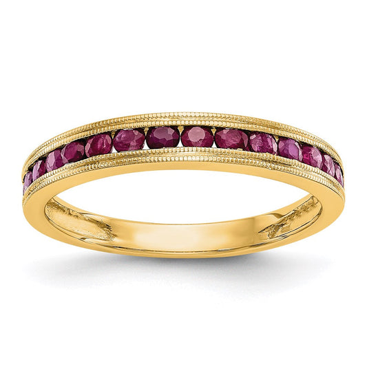 14k yellow gold ruby band rm3454b ru y