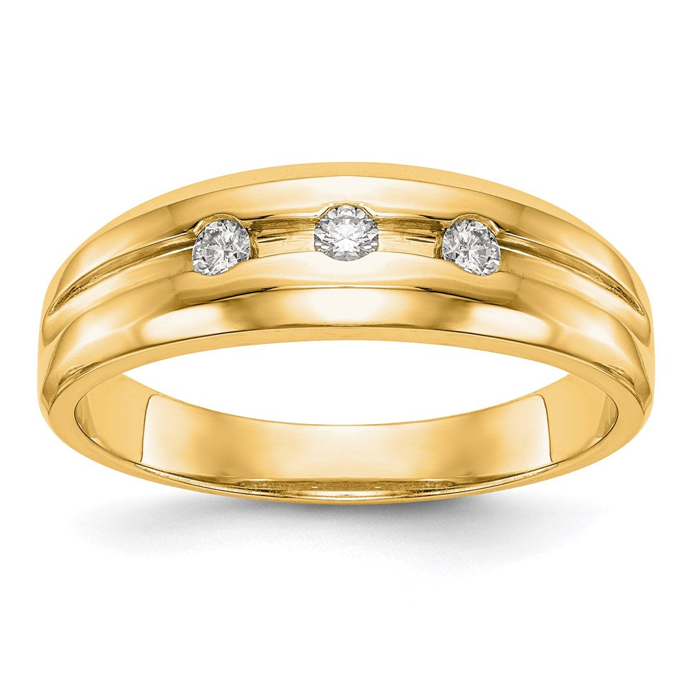 10k yellow gold mens real diamond band rm3477b 015 0yaa